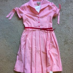 Retro style shirt dress